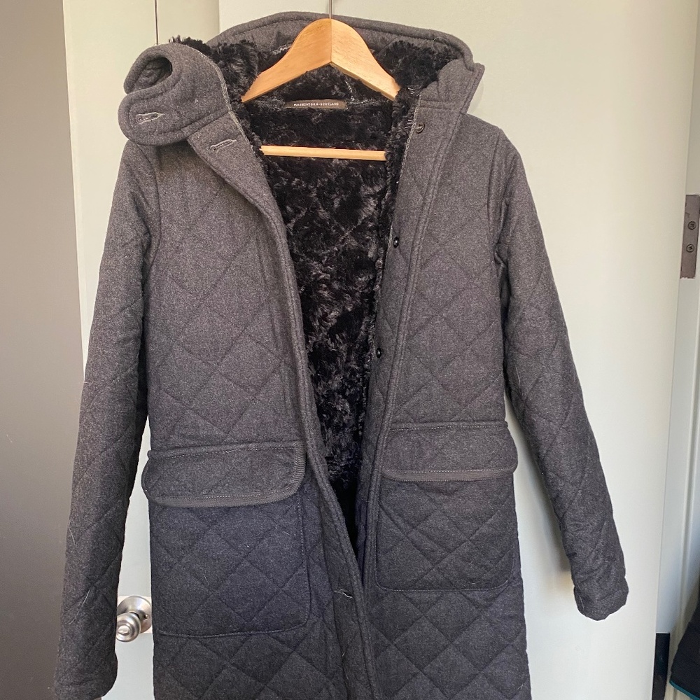 Mackintosh wool coat